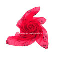 Moda bonito lindos quadrados Scarf quadrado para senhora